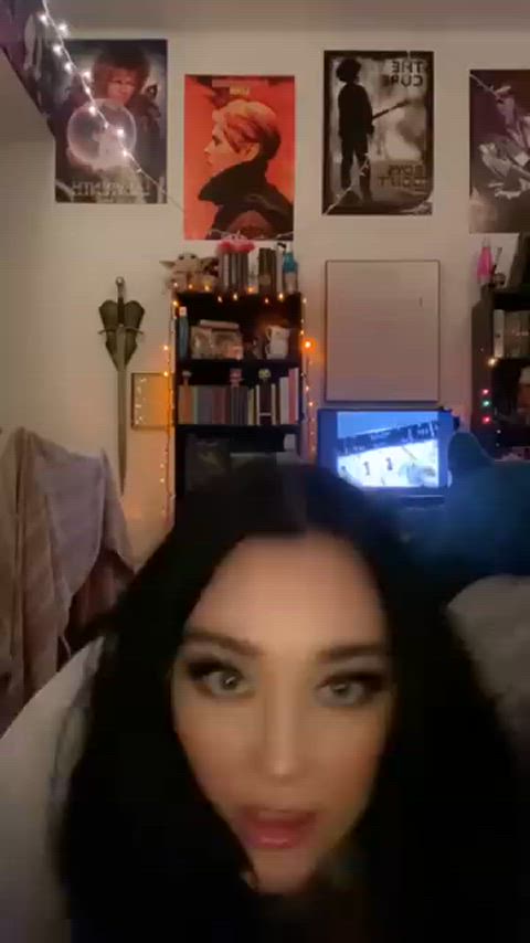 ass back arched booty bubble butt goth pawg thick twerking clip