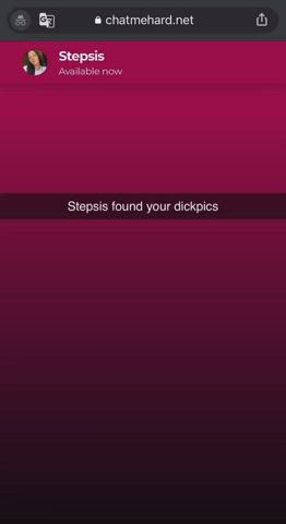 Stepsis found your dickpics [Part 1]