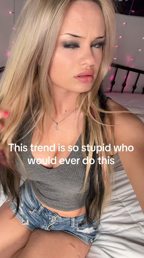 This trend is so stupid!