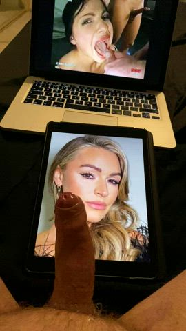 blonde celebrity cute fleshlight girls male masturbation masturbating split screen