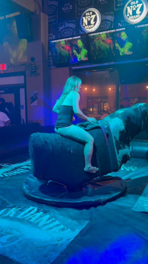 Took the bull for a ride!