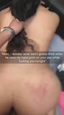 big ass caption step-mom clip