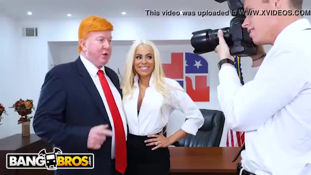 Luna Star Grabbed By The Pussy At The White House