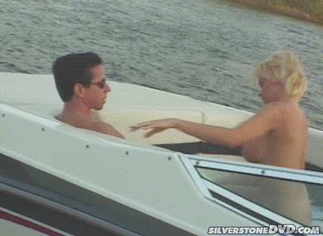 big dick big tits blonde boat cowgirl lake peter north riding sloppy clip