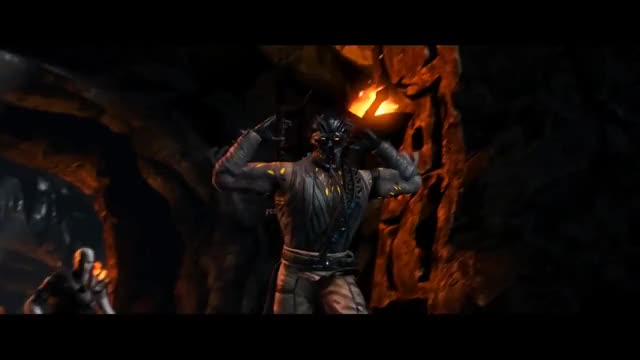MKX - Gets Stabbed by Kabal
