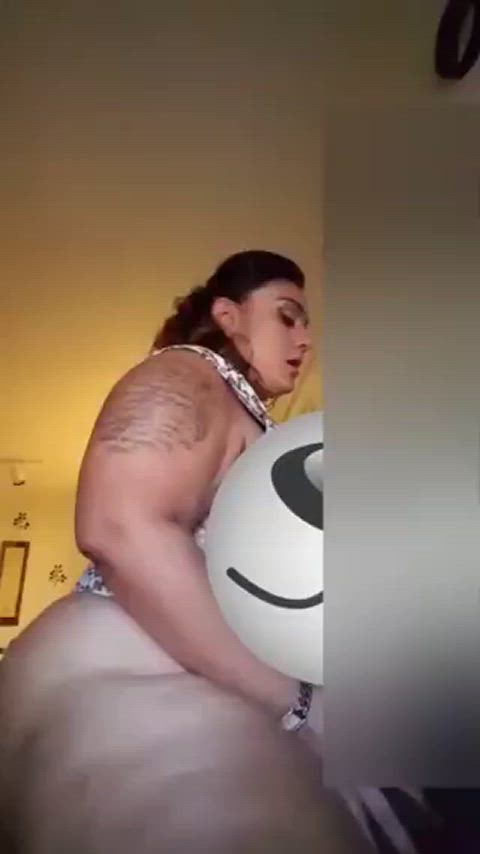 bbw big ass big tits bubble butt chubby cowgirl creampie creamy grinding riding clip