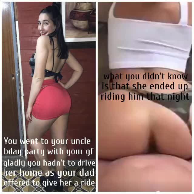 Daddy always there for her (gf/father)