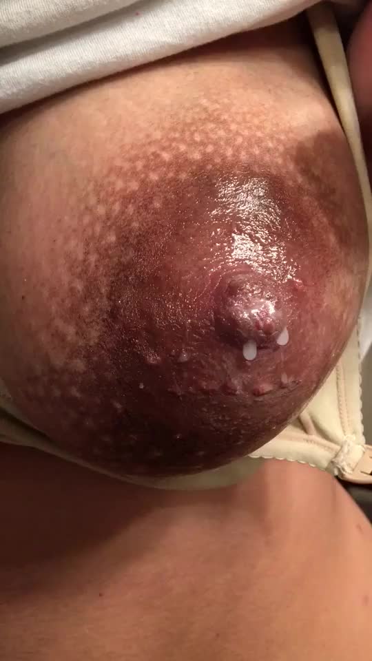 Wife's gorgeous breasts are too full.