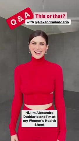 alexandra daddario big tits natural tits clip