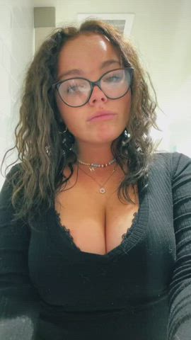 big tits boobs tease teen tiktok clip