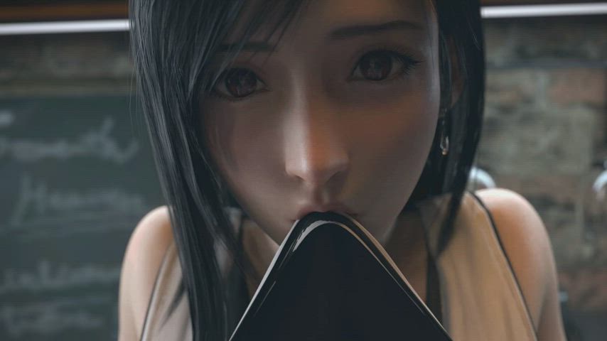 Close Up POV Tifa Lockhart clip