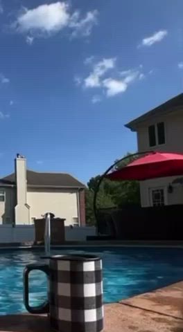 bikini booty katrina jade swimming pool clip