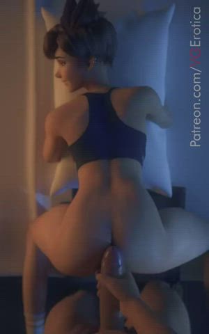 3D Anal Animation Doggystyle POV clip