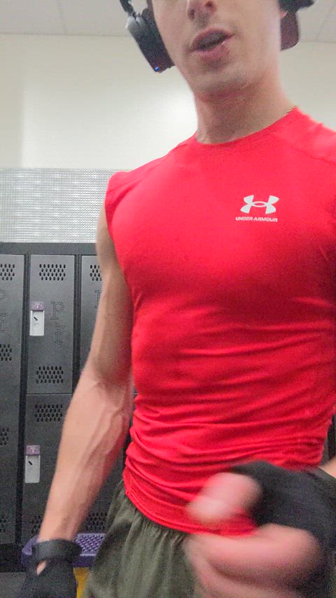 abs gay gym jock locker room muscles clip
