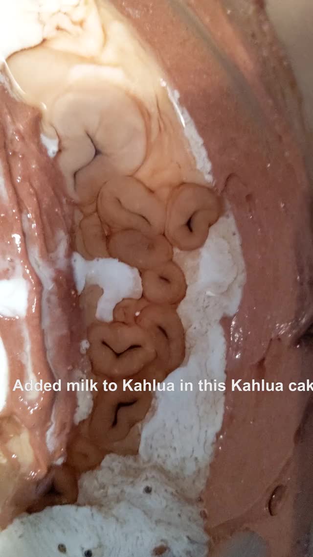 Milk + Kahlua = woah