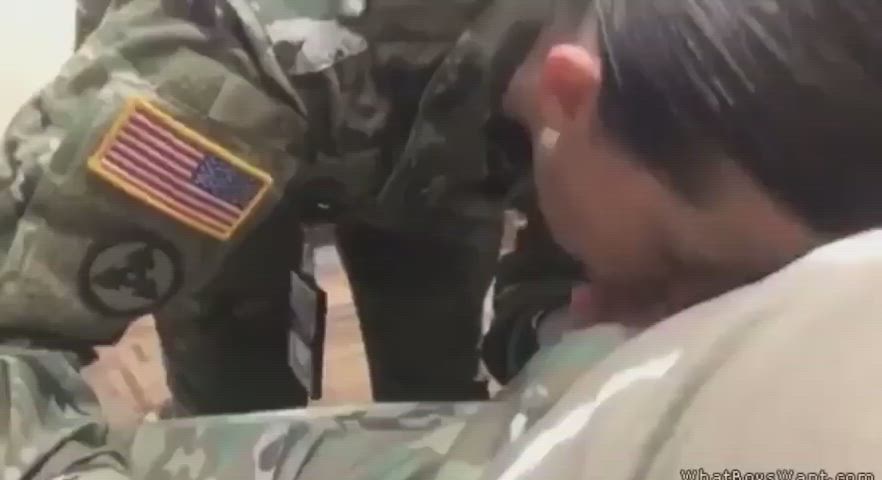 boss coworker military real tiktok trashy trashy boners uniform work worker clip