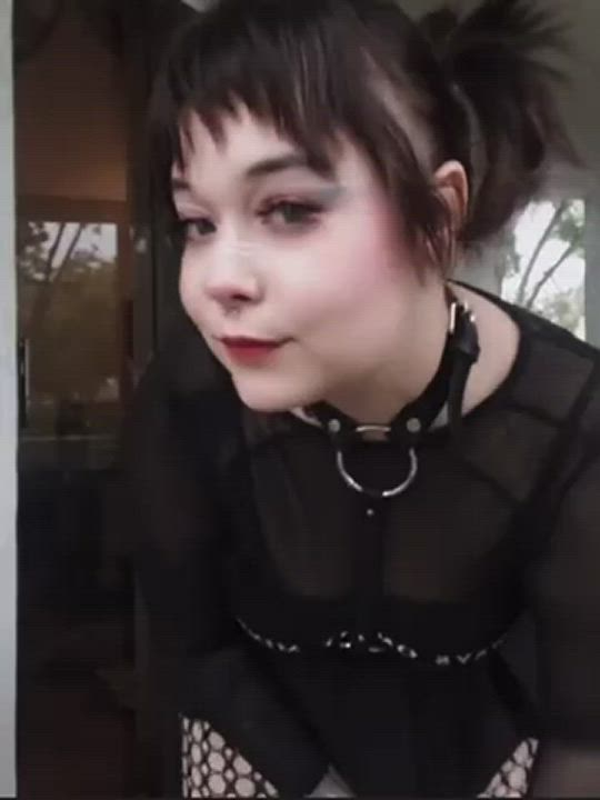 Ass Choker Emo Public Skirt Smile Tattoo Thick clip