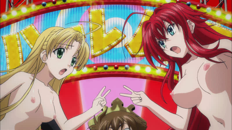 Rock Paper Scissors with Rias and Asia