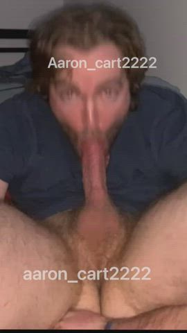 Sucking my dick till I shoot