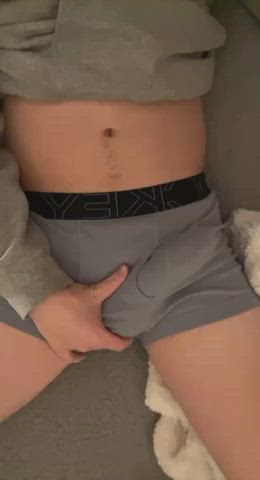 Teasing my bulge