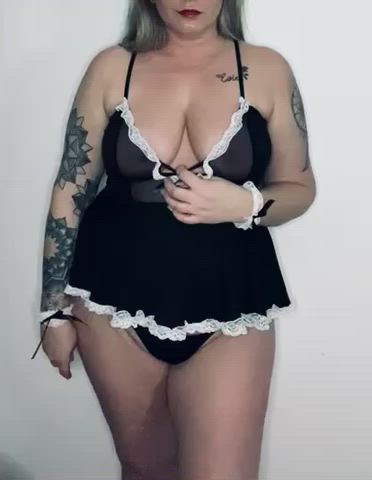 Can i be your naughty maid? 😈 (OC) 33F