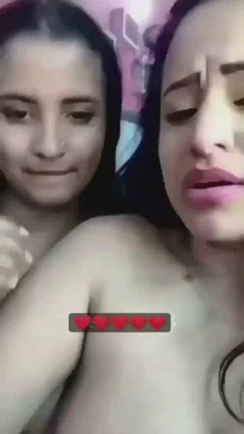 erotic indian kissing lesbian clip