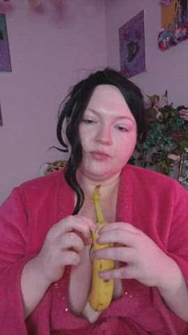 Erotic ASMR: Eating a banana