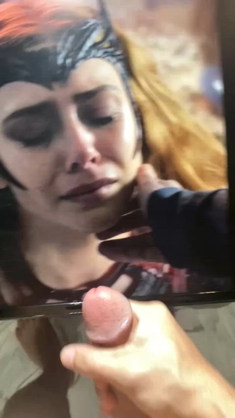 Elizabeth Olsen Cum Tribute