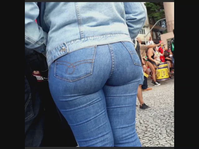 ass big ass booty candid fetish hidden camera jeans tight voyeur worship clip