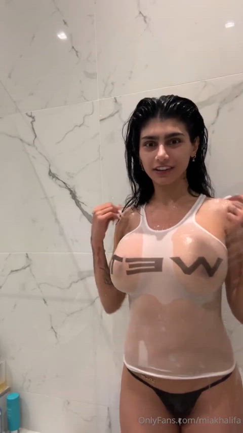 Showering