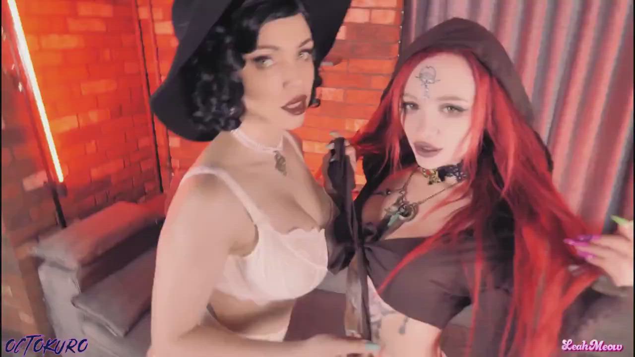 Lady dimitrescu hot lesbian cosplay(Leah Meow Octokuro) [Resident Evil]