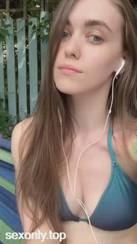 ass babe bikini camgirl cute kawaii girl onlyfans selfie teen clip