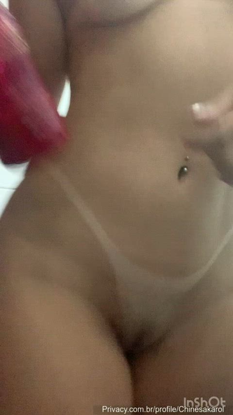 big ass brazilian sexy shower clip