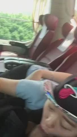 blowjob bus chinese clip