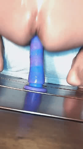 Anal Ass Spread Deep Penetration Dildo Gay Prostate Massage Sloppy Porn GIF by siliconexxx