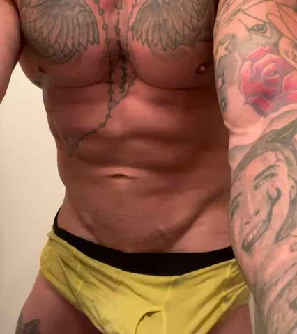 big dick cock nsfw solo tattedphysique clip