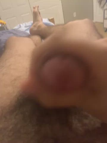 Cumshot Hairy Cock Male Masturbation clip