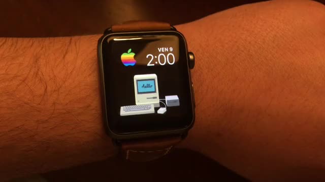Classic Macintosh Apple Watch Live Face