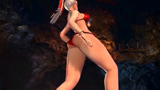 Sexy thicc yun slow mo booty