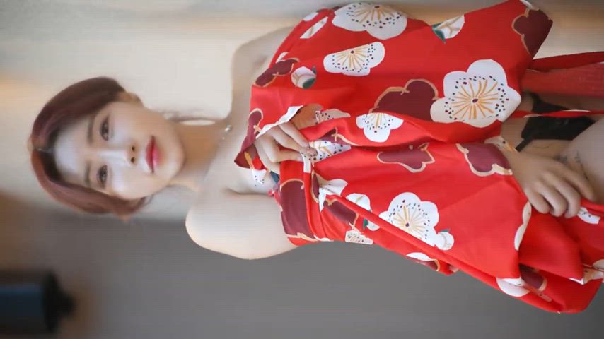 asian kimono korean clip