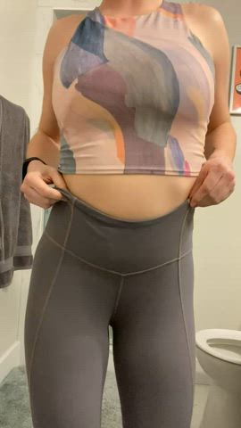 ass horny yoga pants clip