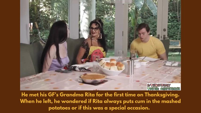 Grandma Rita has a special Thanksgiving recipe