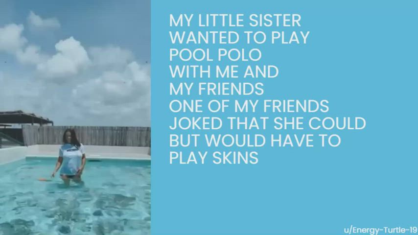 [B/S] Little Sister Crashes Her Brother’s Pool Polo Game