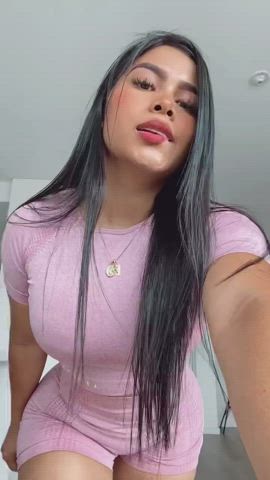amateur big ass big tits camgirl colombian homemade teen twerking webcam clip