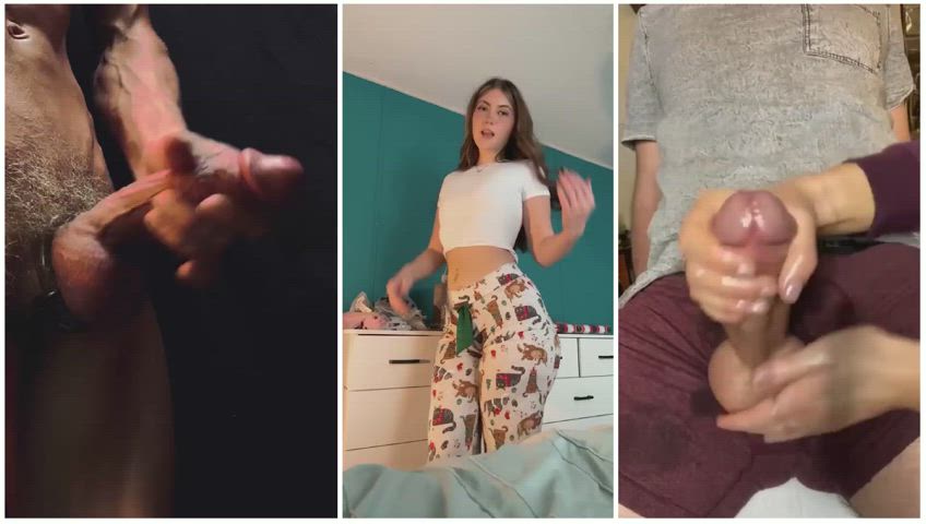 babecock big ass big dick cum split screen porn tiktok clip