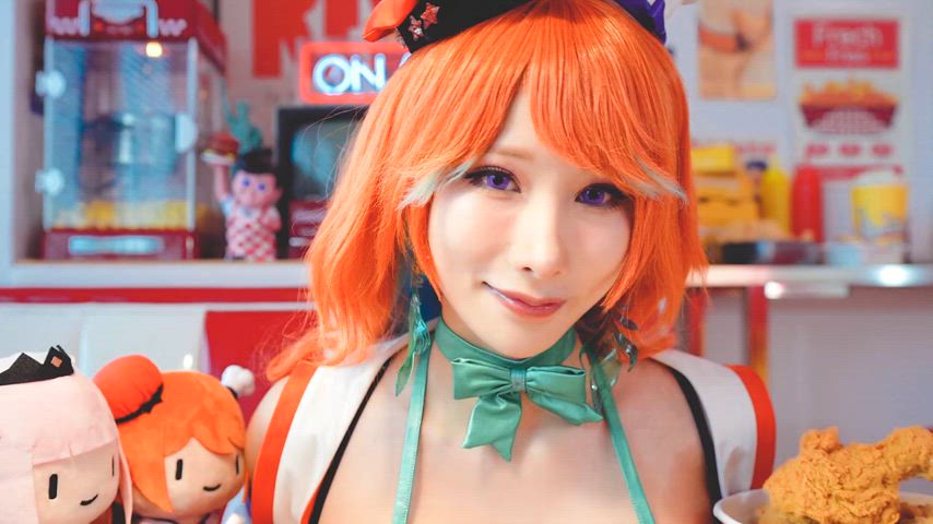 asian big tits cosplay cute huge tits sexy taiwanese busty-asians clip