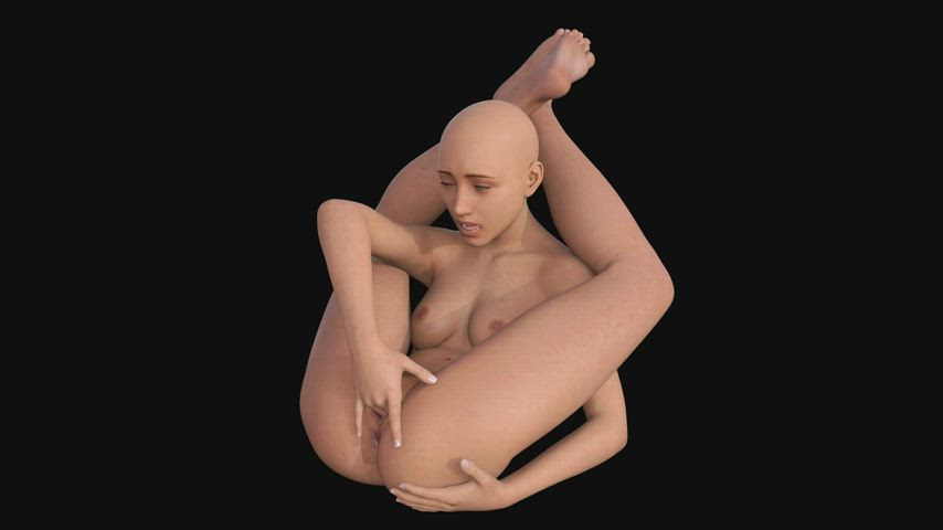 3d animation masturbating clip