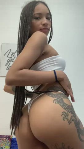 ass dancing ebony latina pussy skinny small tits tattoo tits clip
