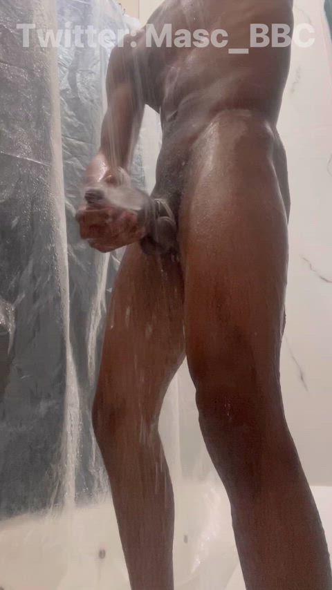 Stroking My BBC In The Shower With My Fleshlight 😈💦 [23]