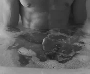 bathtub gay male masturbation clip